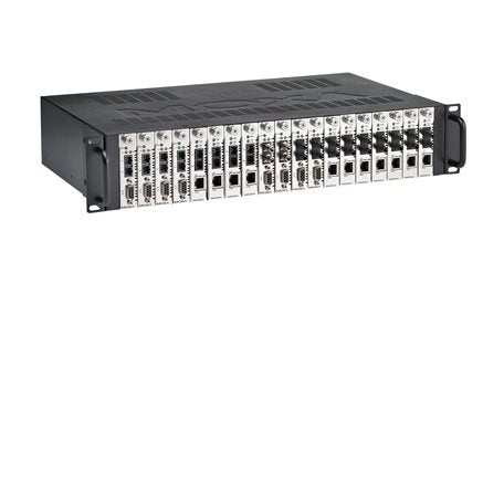 Moxa PWR-190-DC-48 DC power supply module with ports and vents
