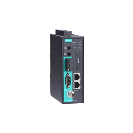 Moxa VPort 461A-T | Industrial Video Encoder, 1-Channel H.264/MJPEG, Dual 10/100BaseT(X) Ethernet Ports, -40 to 75°C, VPort 461A Series