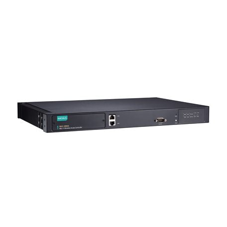 Moxa WAC-2004A black Huawei network switch with ports, matte finish