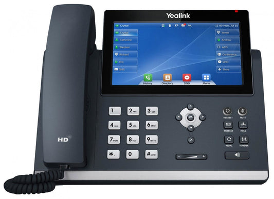 Yealink SIP-T48U | SIP-T48U IP Phone, Grey LED, Wi-Fi, VOIP Deskphone