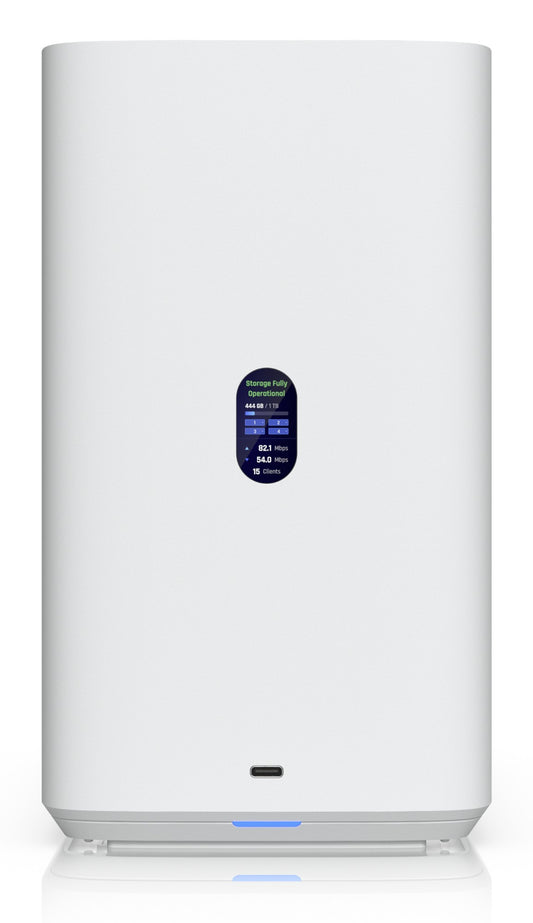 Ubiquiti UNAS-4-W | UNAS 4 NAS Desktop, Cortex-A57, 4GB RAM, White