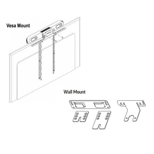 Poly 875L7AA | Studio X30 Mounting Kit with Inverted Mount Option