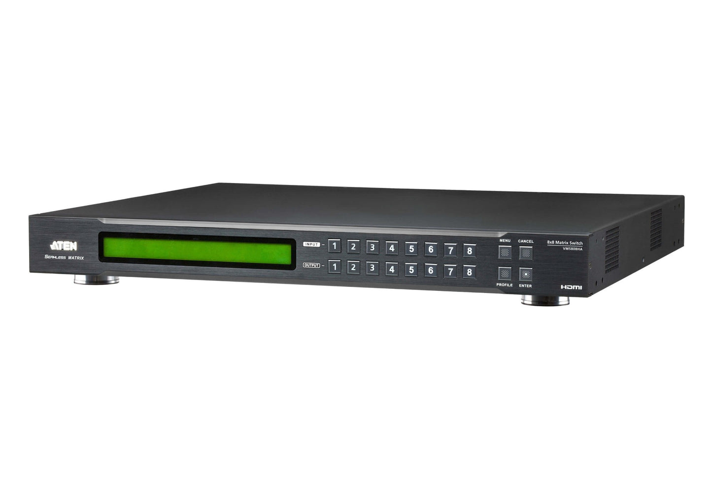 ATEN VM5808HA-AT-U | VM5808HA 8x8 HDMI Matrix Switch, Scaler, Seamless Switching, FrameSync