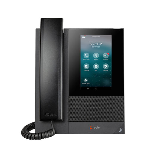 Poly 849A1AA | CCX 400 Business Media Phone, Open SIP, PoE