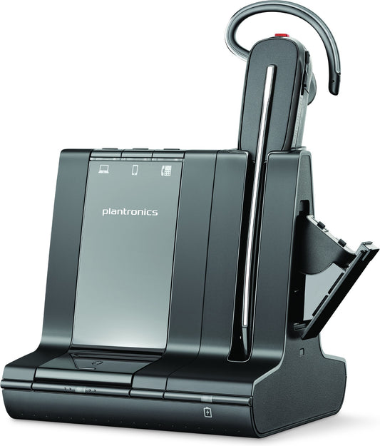 Poly 211204-02 | Savi 8245 DECT USB-A Headset, Teams Certified, Unlimited Talk Time