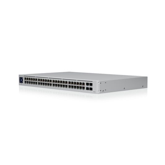 Ubiquiti USW-48-POE | UniFi 48 x 1GbE PoE+ Ports, 4x SFP Ports, 1U Switch