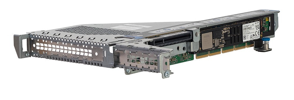 HPE P54780-B21 ProLiant DL560 Gen11 PCIe riser kit, gray metal with green PCB