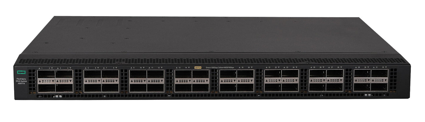 HPE JQ077A | FlexFabric 5945 32-Port QSFP28 Managed Switch