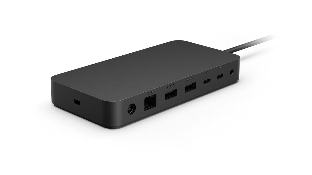 Microsoft T8H-00014 | Surface Thunderbolt 4 Dock, 2x USB-C, 3x USB-A, 1x HDMI, 1x Ethernet, AU Plug
