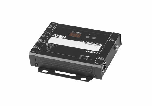 ATEN VE8900T-AT-U | VE8900T HDMI over IP Transmitter, 1080p, Low Latency, PoE, RS-232/IR