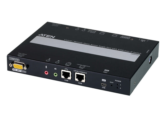 ATEN CN9000-AT-U | CN9000 1 x VGA KVM over IP Switch, Local/Remote, 1920x1200