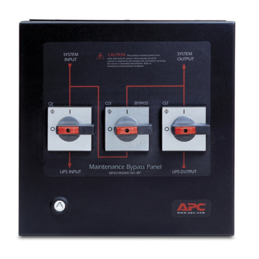 APC SBPSU10K20HC1M1-WP | 10-20kVA 400V Wallmount Maintenance Bypass Panel