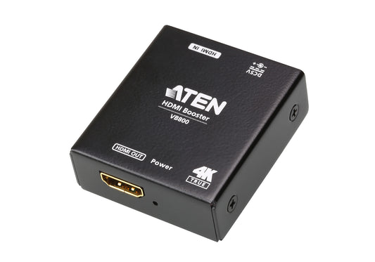 ATEN VB800-AT-U | VB800 True 4K HDMI Booster, 4K60 4:4:4, Cascade to 40 m