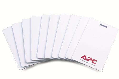 APC AP9370-10 | NetBotz Access Control Rack Accessory with 10 HID Proximity Cards for Security and Environmental Monitoring