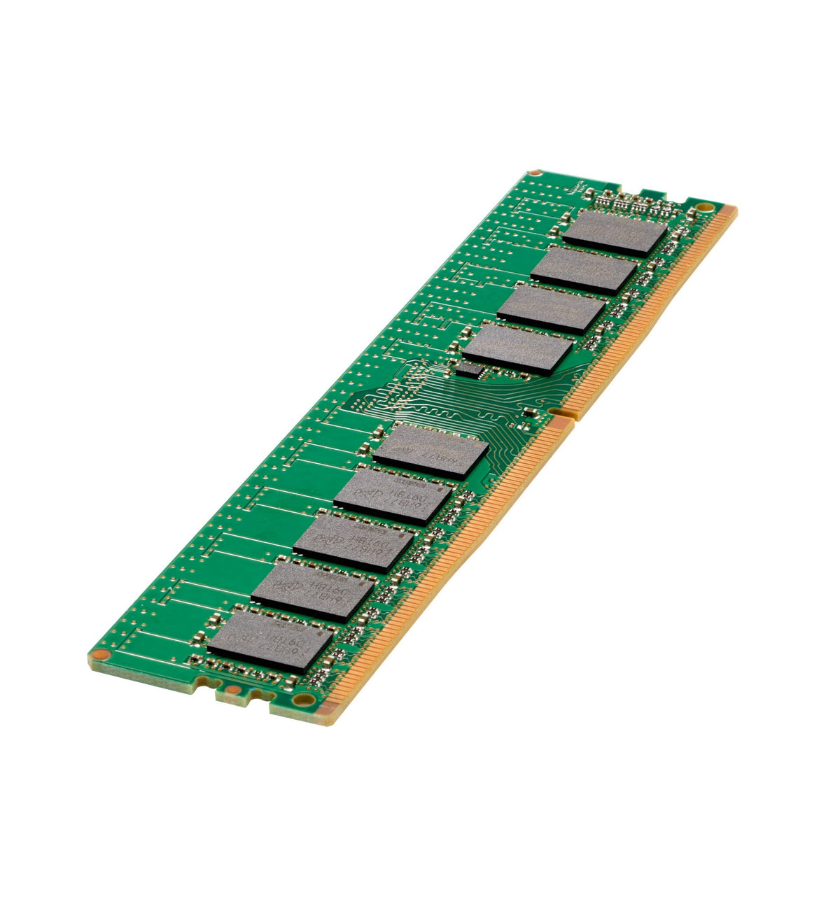 HPE P06031-B21 16GB DDR4-3200 Registered green memory stick with 8 black chips