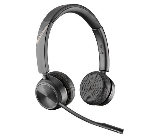 Poly 8D3G8AA | Savi 7220 Office Binaural DECT Wireless Headset, 120m Range