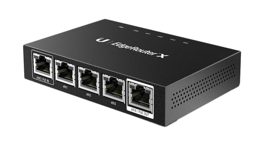 Ubiquiti ER-X | 5-Port Gigabit Router with EdgeOS for Advanced Networking