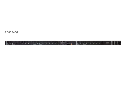 ATEN PE8324G2-AT | NRGence eco PDU 24-Outlet Switched & Metered, IEC 60309 32A, 0U