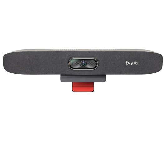 Poly 980F1AA | Studio R30 Video Conferencing, Studio R30 USB Video Bar (No Radio), 4K, 120° FOV, USB-C
