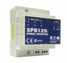 Eaton SPD150I | 100ka, SPD150I Surge Protector, 1 AC Outlet, 240V, Grey