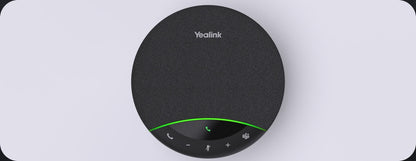 Yealink SP96-C/A | SP96  Bluetooth Speakerphone USB-C/A, AI Noise Cancellation, 6 Mic, 65mm Speaker, Full Duplex Audio