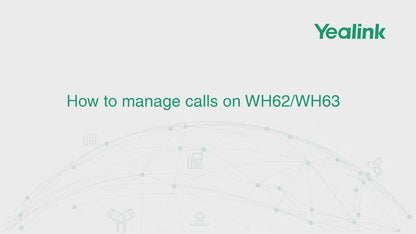 Yealink WH63-TEAMS | WH63 Teams Wireless Headset, DECT, Dual Connectivity, Teams Certified