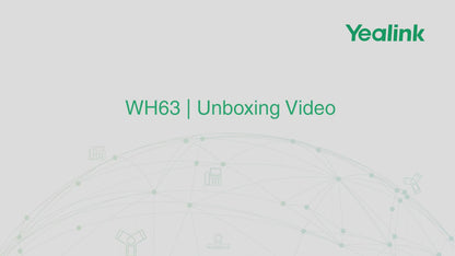 Yealink WH63-TEAMS | WH63 Teams Wireless Headset, DECT, Dual Connectivity, Teams Certified