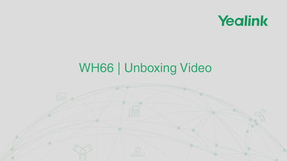 Yealink WH66-M-UC | WH66 Series Mono UC-DECT Wireless Headset