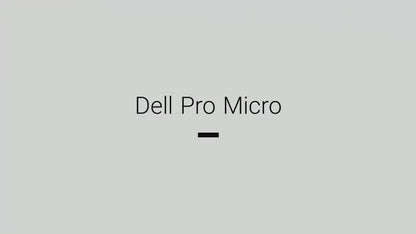 Dell BTO509_QCM1255_AU3Y | Pro QCM1255 Micro PC, Ryzen 7 PRO 8700GE, W11 Pro, 512GB SSD, 16GB