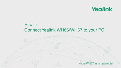 Yealink WH67-UC | WH67 Series Wireless Headset, DECT, UC Optimised