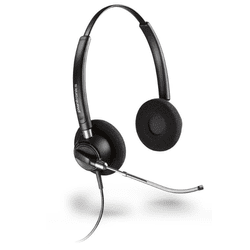 Poly 89436-01 EncorePro HW520V corded stereo headset with flexible mic