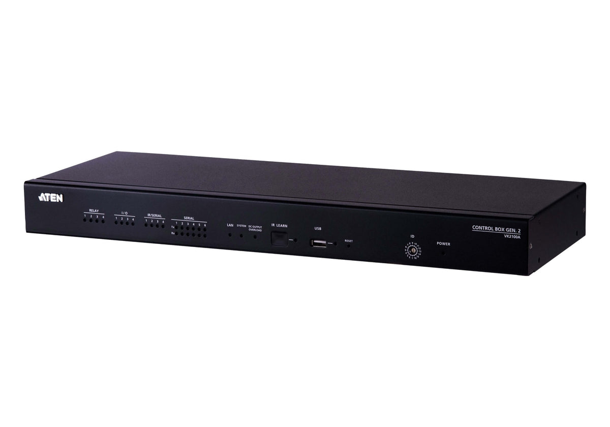 Aten Box ATEN VK2100A-AT-U | VK2100A Gen 2 Control Box, Gigabit LAN, Serial/IR ...