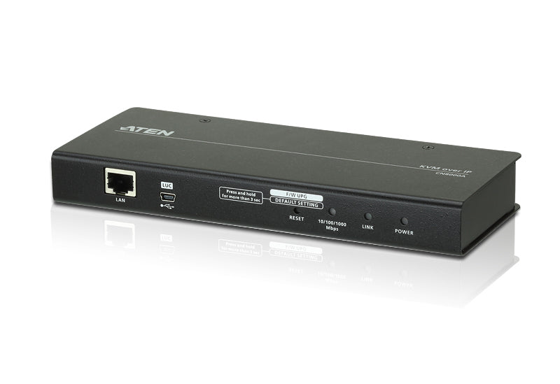 ATEN CN8000A-AT-U | CN8000A KVM over IP, 1-Port VGA, Virtual Media, Serial, 1GbE