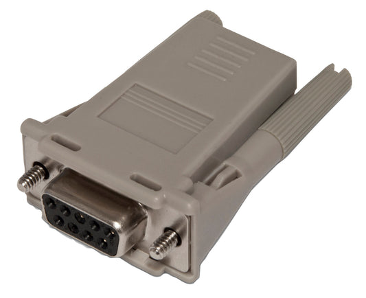 HPE Q5T64A | DB9 to RJ-45 Gender Changer, Grey