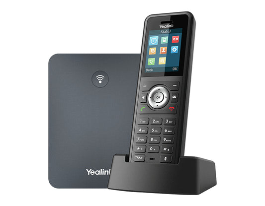 Yealink W79P | IP Phone, 20 Lines, TFT Display, Wi-Fi, Black