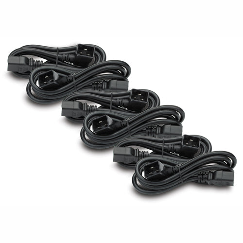 APC AP98892F | C19/C20 Power Cord, 0.6m, 90 Degree, Space-Saving Design