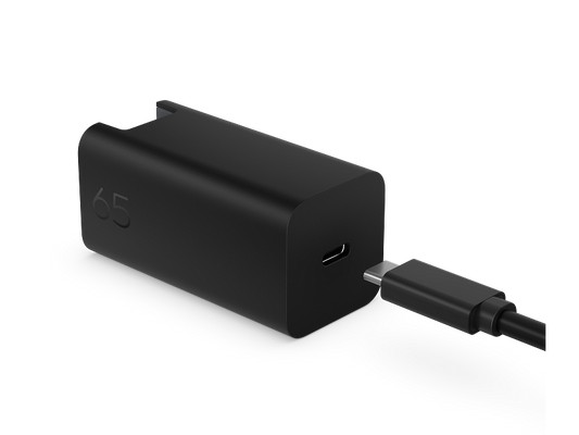 HP C90CKUT | 65W GaN USB-C Wall Charger, PD 3.0, 2m Cable