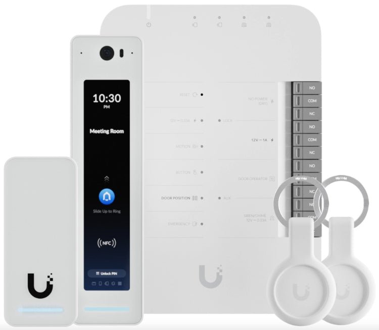Ubiquiti UA-G2-SK-PRO | G2 Starter Kit Professional Security Access Control System, Silver