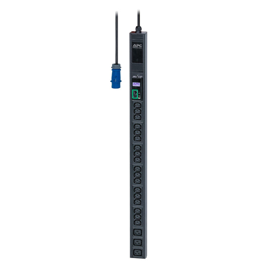 APC EPDU1116M | Easy Rack PDU Metered 0U 1 Phase 3.7kW 230V 16A with 18 C13 & 3 C19 Outlets IEC60309 2P+E Inlet