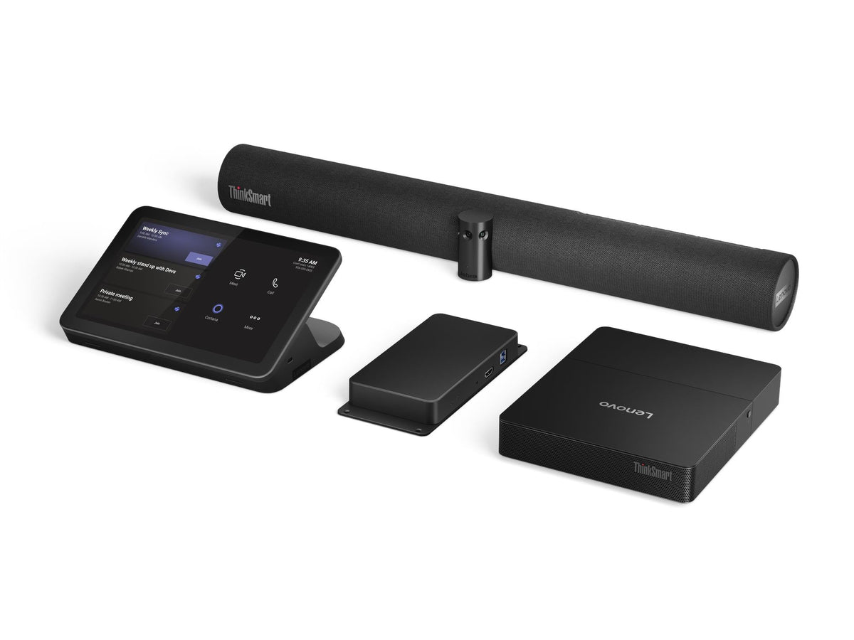 Lenovo 12WN000NAU | ThinkSmart Core Gen 2 Teams Room Kit, Ultra 5, 16GB, Bar 180
