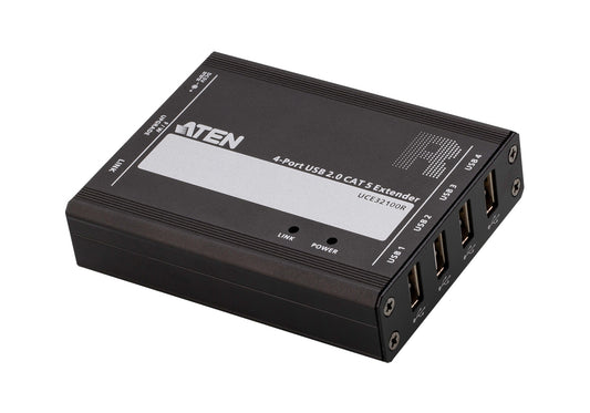 ATEN UCE32100-AT-U | UCE32100 USB 2.0 Extender, 4 x USB Ports over Cat 5e/6, 100 m