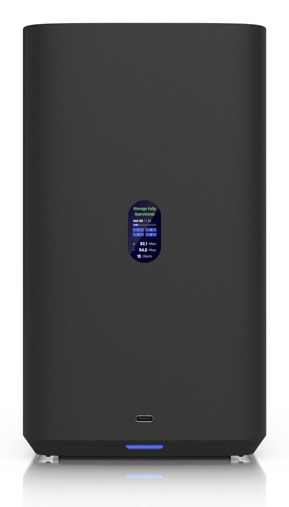 Ubiquiti UNAS-4-B | UNAS 4 NAS Desktop, Cortex-A57, 4GB RAM, Black