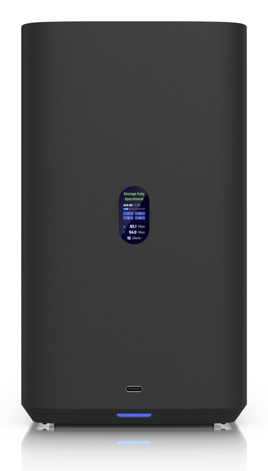 Ubiquiti UNAS-4-B | UNAS 4 NAS Desktop, Cortex-A57, 4GB RAM, Black