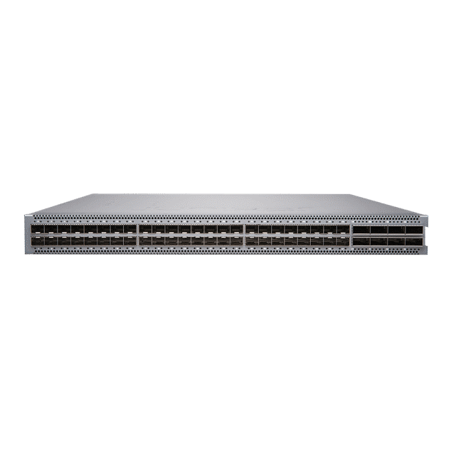 Juniper QFX5120-48YM-DC-AI | QFX5120 Series 48 x 25GbE Ports, 8 x 100GbE Ports, 1U Switch, DC PSU