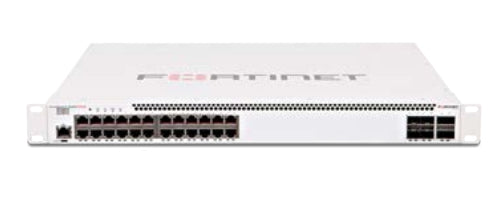 Fortinet FS-524D-FPOE | 24 GE RJ45, 2 x 40GE QSFP+, 400W PoE+, FortiSwitch FS-524D