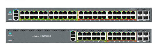 Cambium Networks MXEX3052GxPA10 | Managed 2.5G PoE Switch | 52 Ports, High-Performance Network