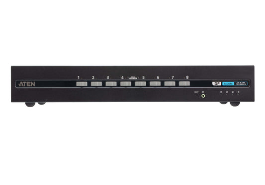 ATEN CS1188DP4-AT-U | CS1188DP Secure KVM Switch, 8-Port DisplayPort, NIAP PP v4.0, USB HID