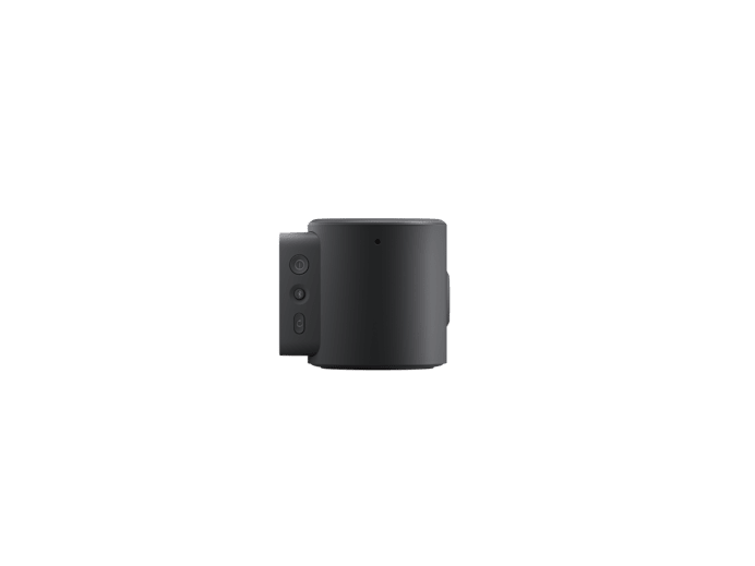 Black matte finish Logitech rally ai conference camera with side control buttons 4k 20mp 115.7° fov graphite