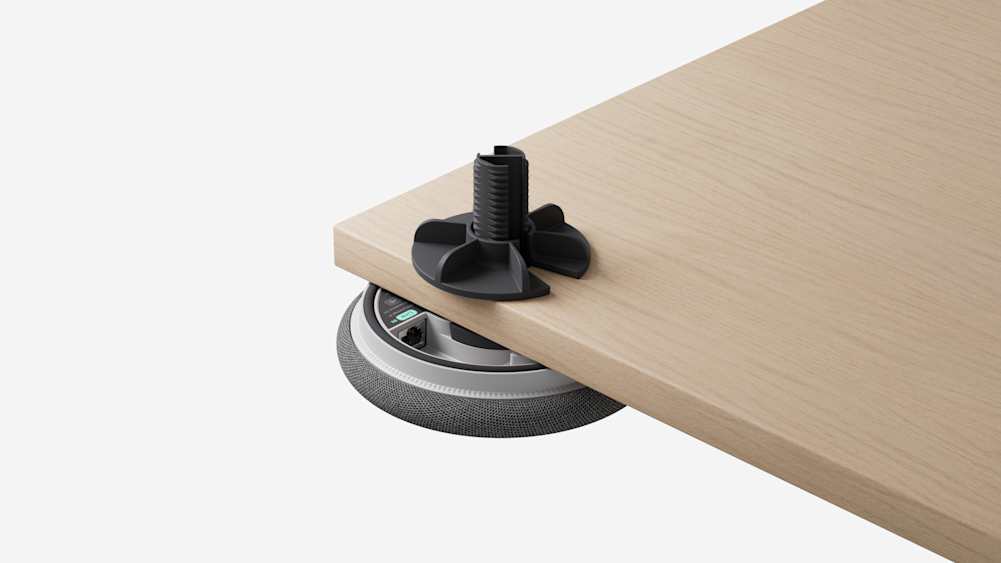 Logitech 952-000271 | Rally Mic Pod 2 Mount, Table/Ceiling, Graphite