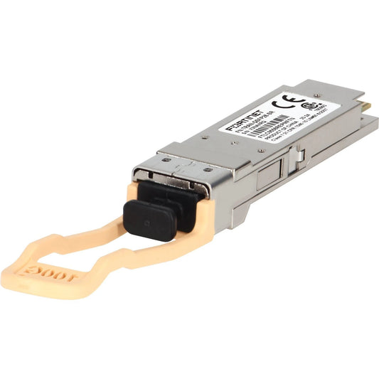 Fortinet FN-TRAN-QSFP28-SR QSFP28 transceiver with metallic housing
